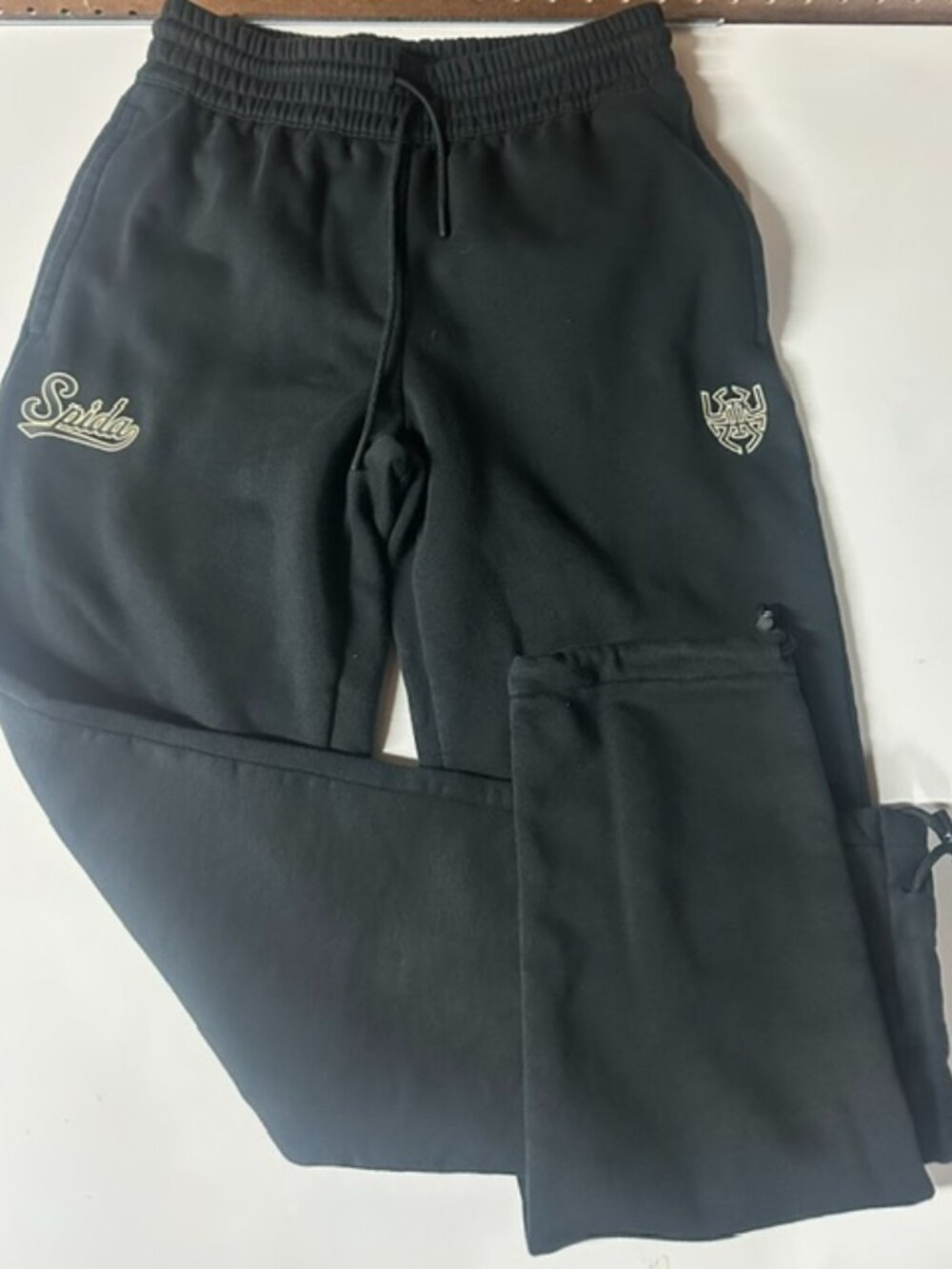 Spida ADIDAS Men's D.O.N. Donovan Mitchell Basketball Fleece Pants Black Size M